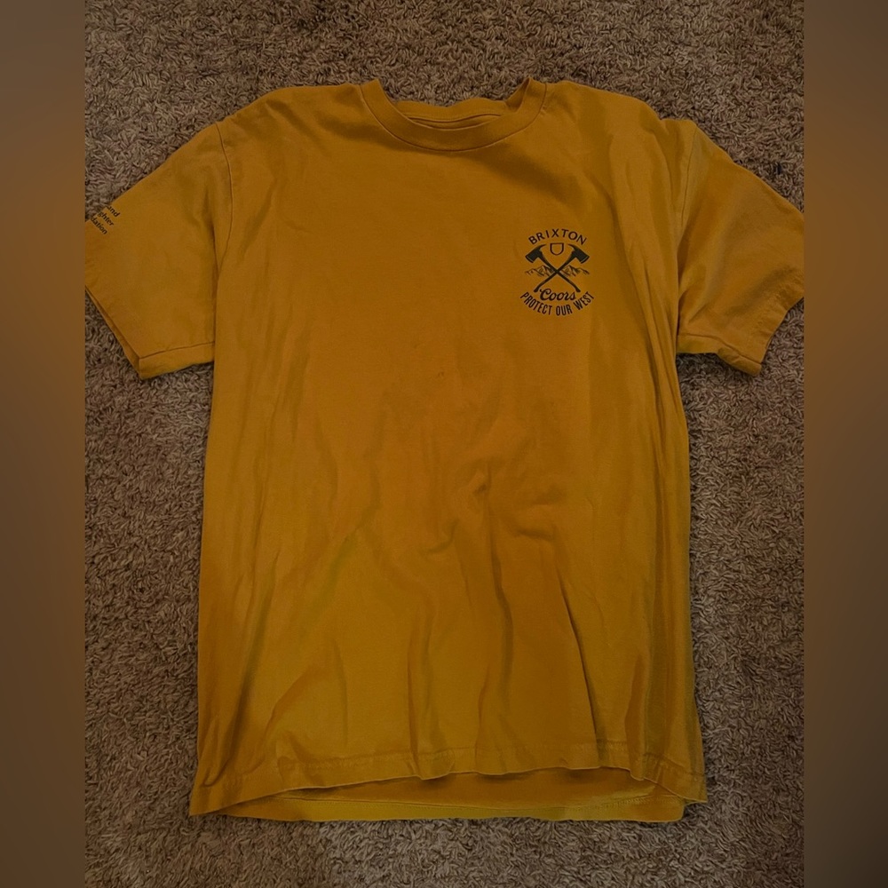 Brixton X Coors Colab Tshirt